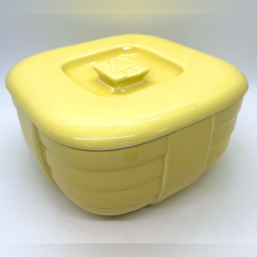 Vintage Art Deco Hall China Hotpoint Refrigerator Dish